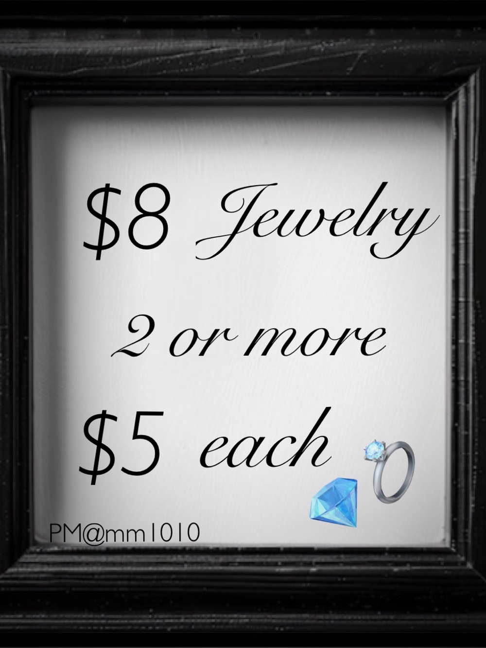 2 or more jewelry items @$5 each 💎info below